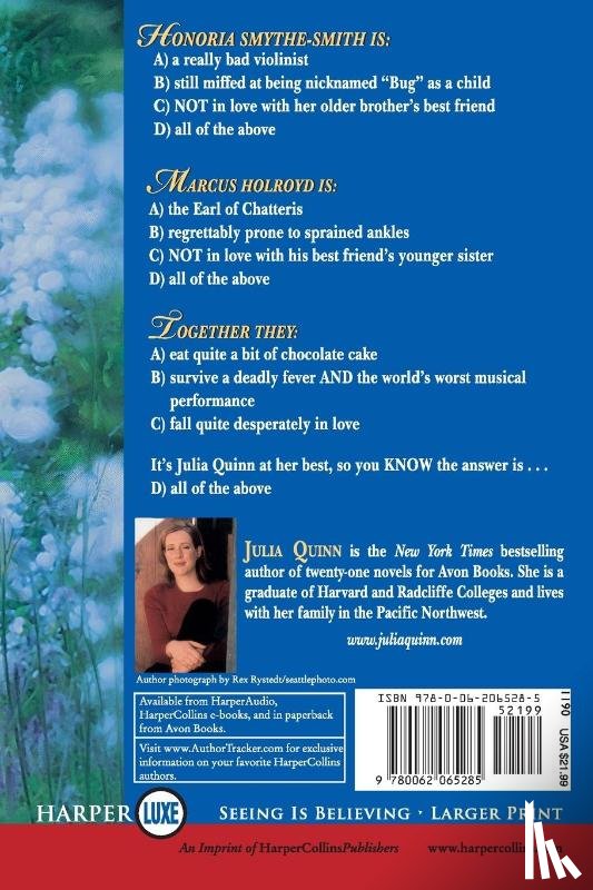 Quinn, Julia - Just Like Heaven LP