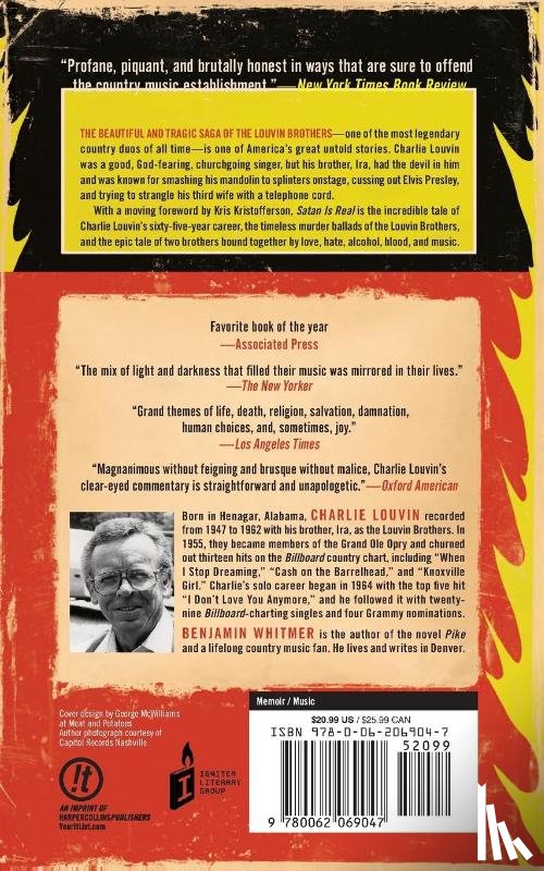 Louvin, Charlie, Whitmer, Benjamin - Satan Is Real