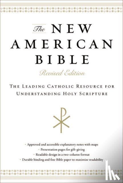 Harper Bibles - The New American Bible, Revised Edition, Hardcover, Black