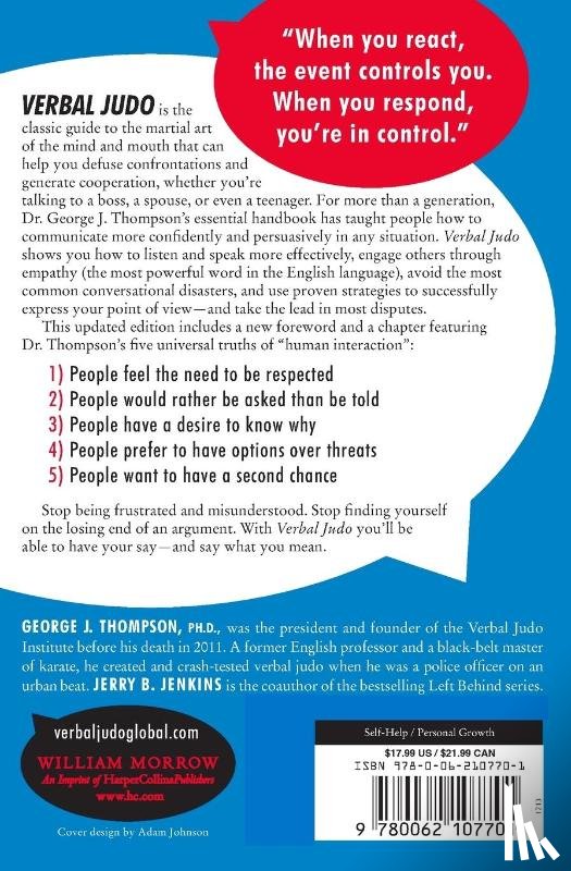 Thompson, George J. - Verbal Judo, Second Edition