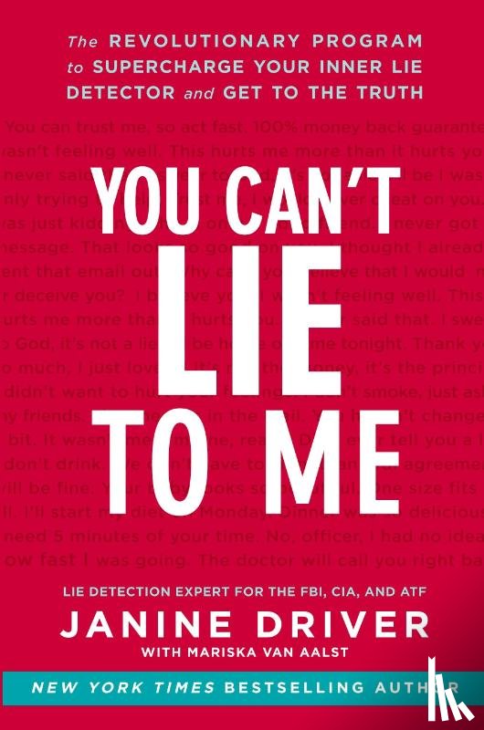 Driver, Janine - You Can't Lie to Me
