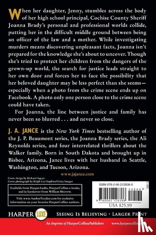 Jance, J A - Judgment Call