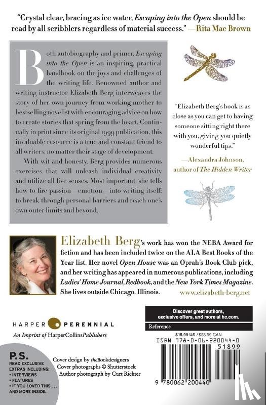 Berg, Elizabeth - Escaping into the Open