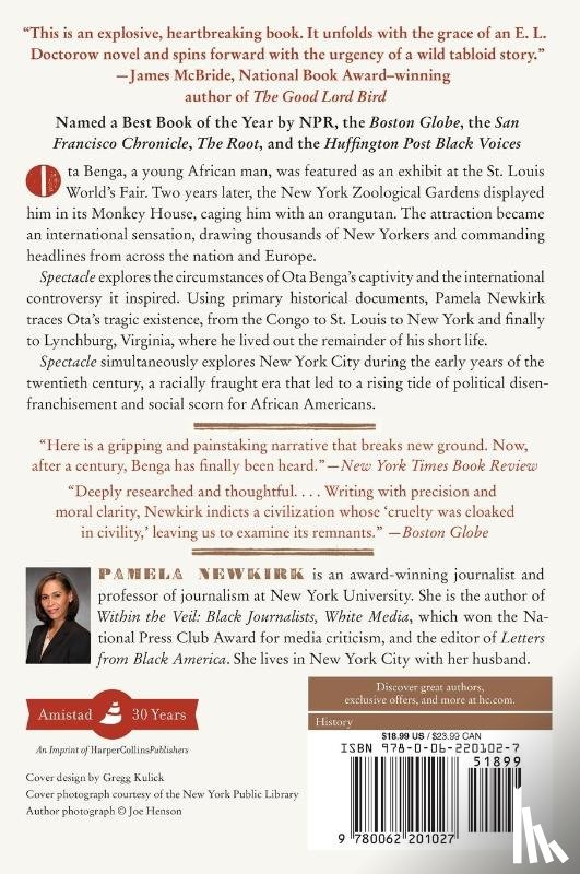 Newkirk, Pamela - Spectacle: The Astonishing Life Of Ota Benga