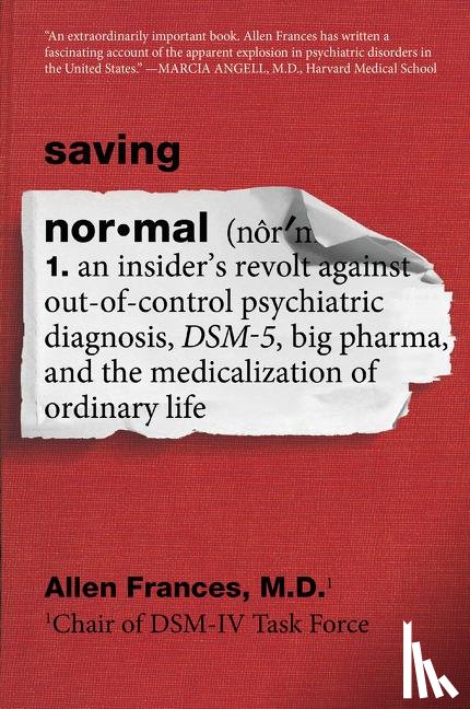 Frances, Allen - Saving Normal