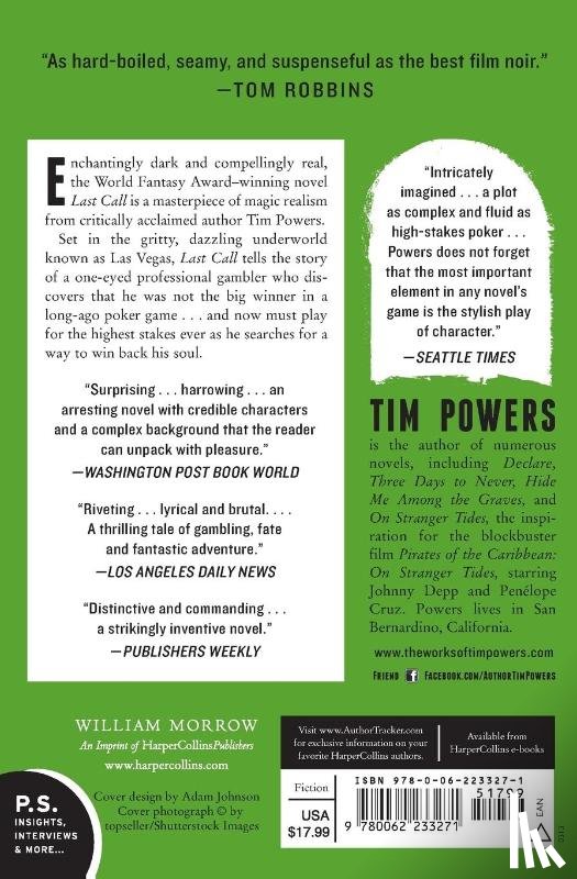 Powers, Tim - LAST CALL PB