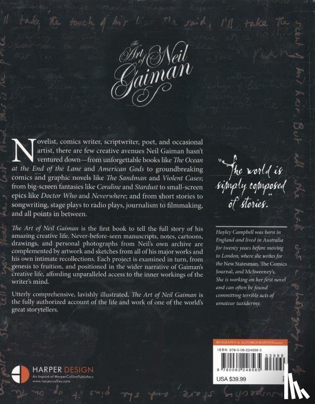 Campbell, Hayley - The Art of Neil Gaiman