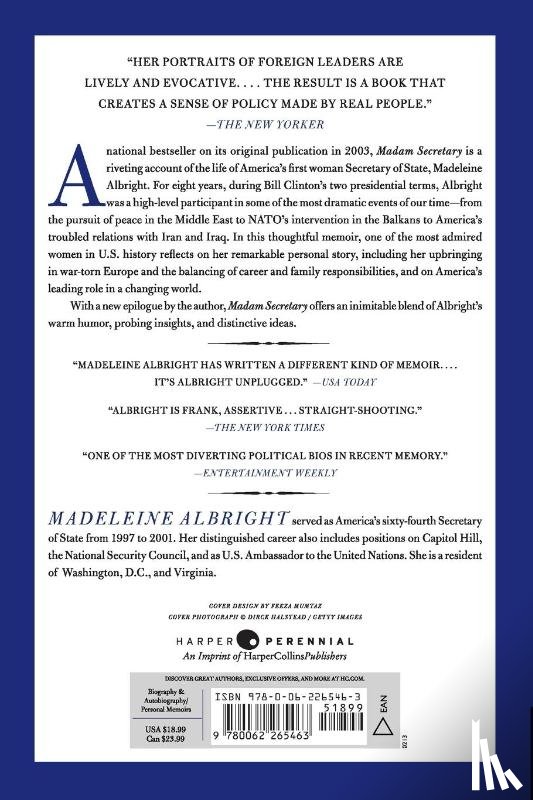 Albright, Madeleine - Madam Secretary