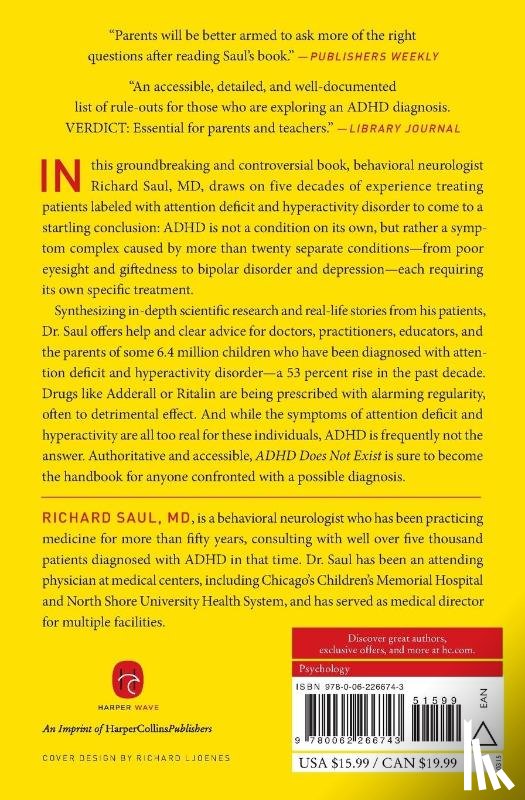 Saul, Richard - ADHD Does Not Exist