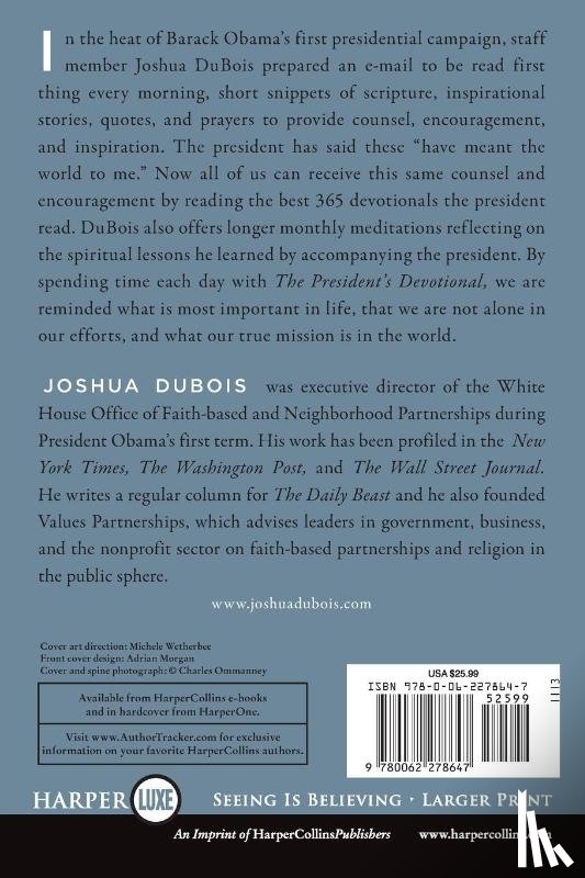 DuBois, Joshua - The President's Devotional