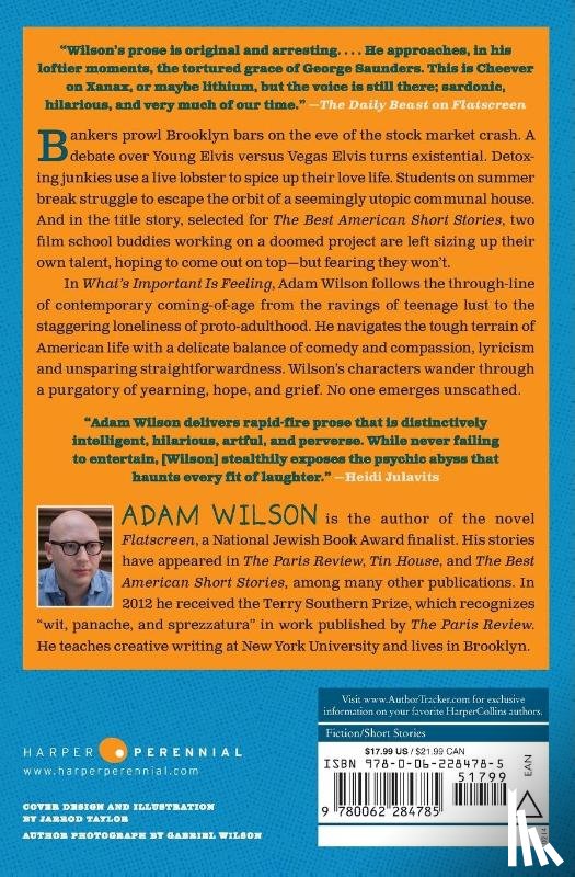 Wilson, Adam - What's Important Is Feeling