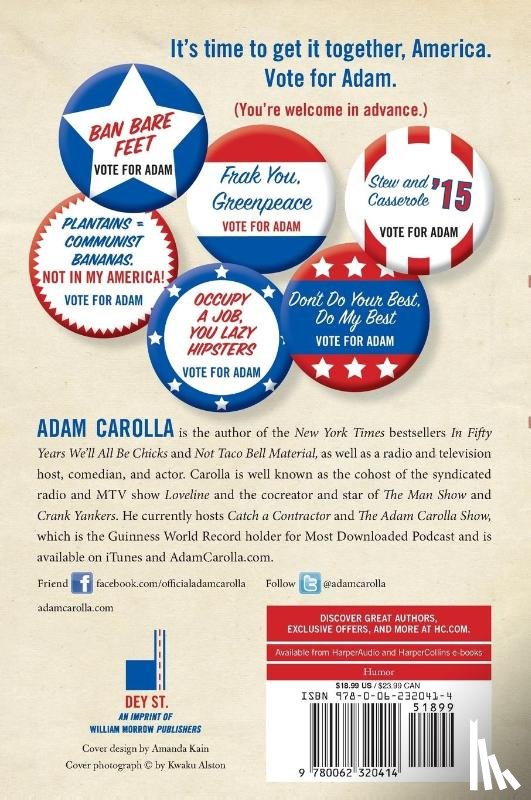 Carolla, Adam - President Me