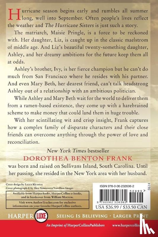 Frank, Dorothea Benton - The Hurricane Sisters