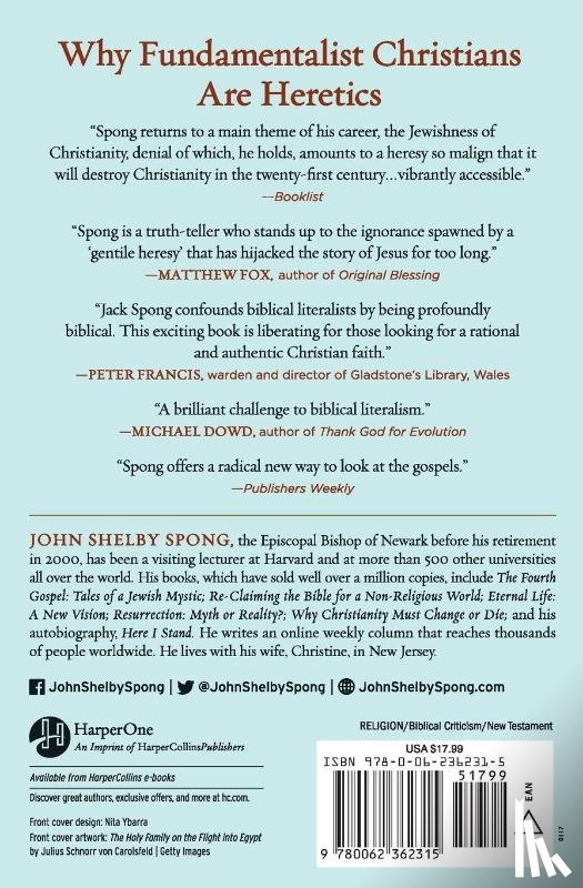 Spong, John Shelby - Biblical Literalism
