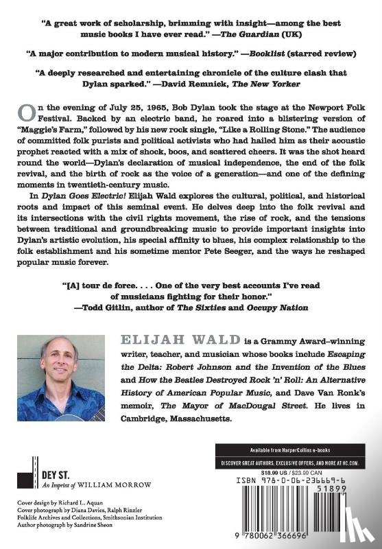 Wald, Elijah - Dylan Goes Electric!