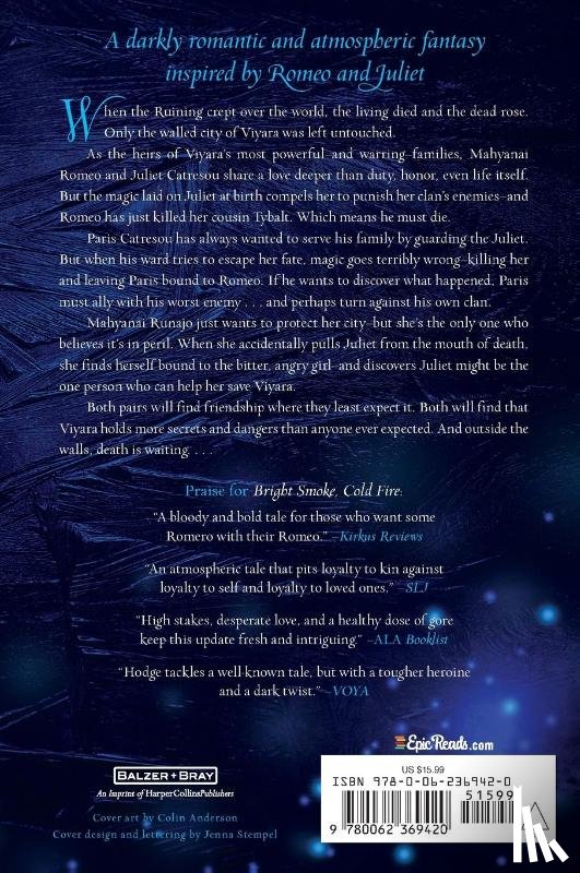 Hodge, Rosamund - Bright Smoke, Cold Fire