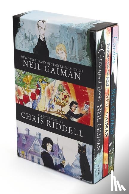Gaiman, Neil - Gaiman, N: Neil Gaiman/Chris Riddell 3-Book Box Set