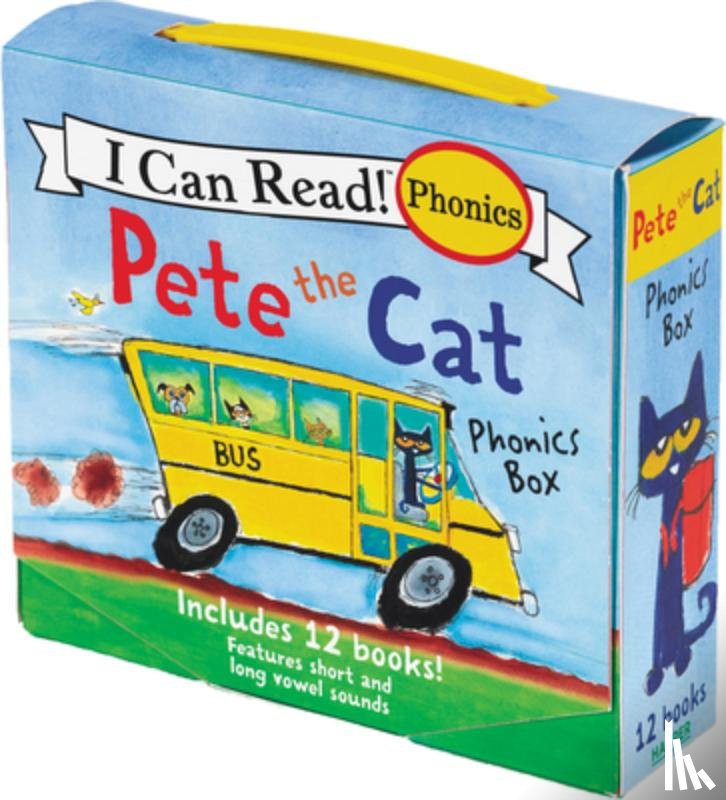 Dean, James, Dean, Kimberly - Pete the Cat 12-Book Phonics Fun!
