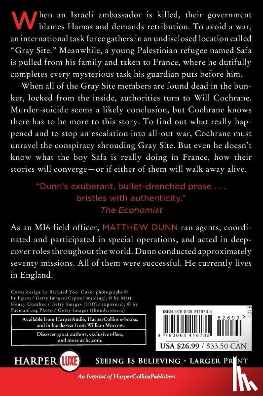 Dunn, Matthew - The Spy House Large Print