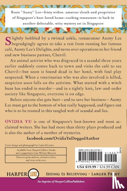 Yu, Ovidia - Aunty Lee's Chilled Revenge [Large Print]