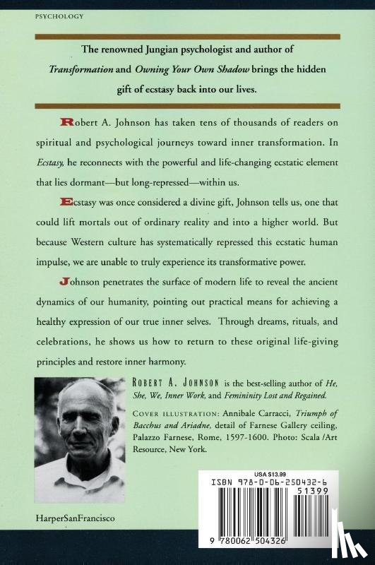 Johnson, Robert A - Ecstasy: Understanding the Psychology of Joy