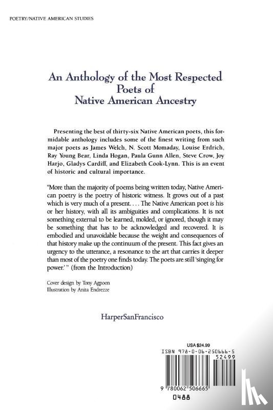 Niatum, Duane - Harper's Anthology of 20th Century Native American Poetry