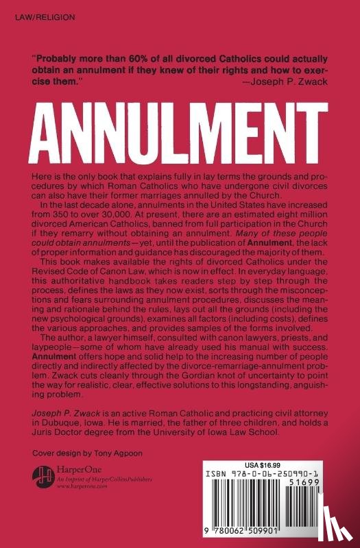 Zwack, Joseph P - Annulment
