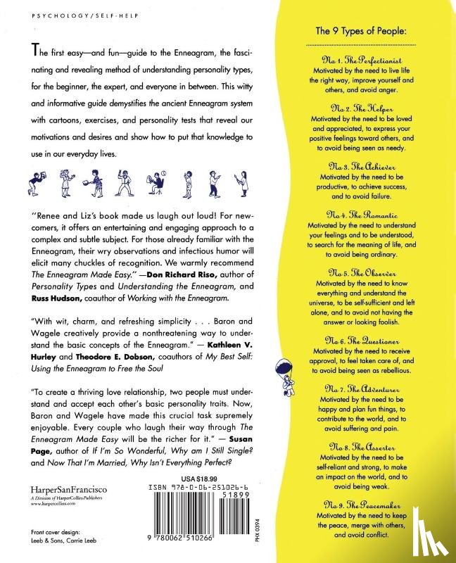 Baron, Renee, Wagele, Elizabeth - The Enneagram Made Easy