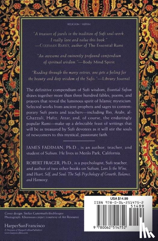 Frager, Robert, Fadiman, Clifton - Essential Sufism