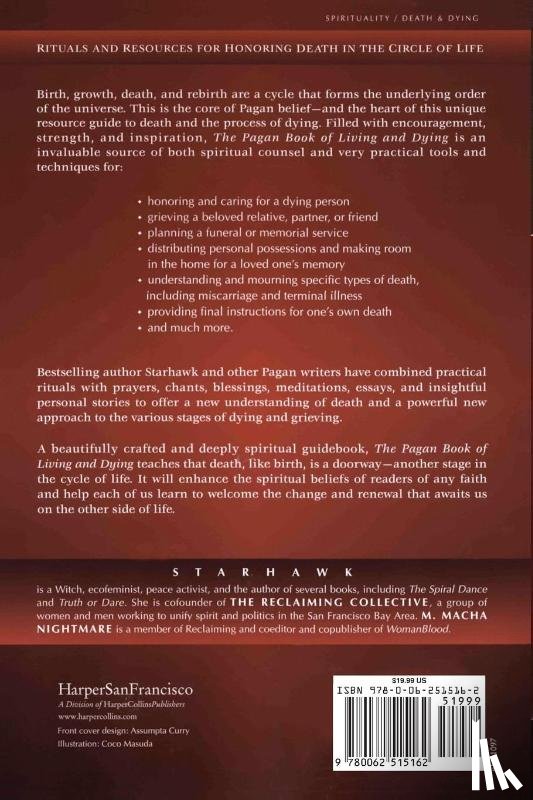 Starhawk, Nightmare, M Macha - Starhawk: Pagan Book of Living and Dying