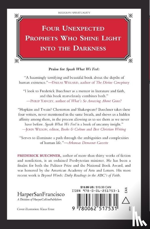 Buechner, Frederick - Speak What We Feel