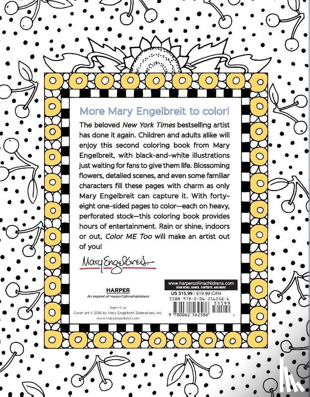 Engelbreit, Mary - Mary Engelbreit's Color ME Too Coloring Book