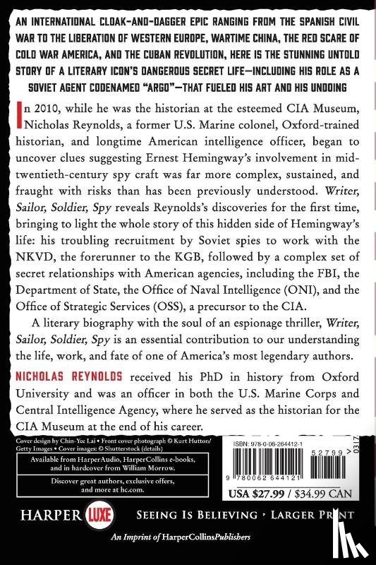 Reynolds, Nicholas - Writer, Sailor, Soldier, Spy