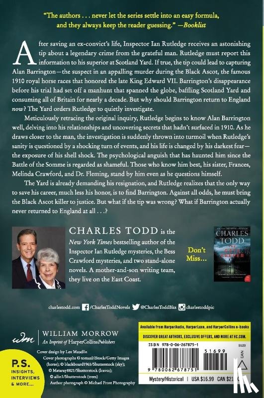 Todd, Charles - The Black Ascot
