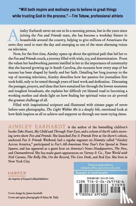 Earhardt, Ainsley - The Light Within Me