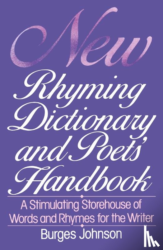 Johnson, Burges - New Rhyming Dictionary and Poet's Handbook