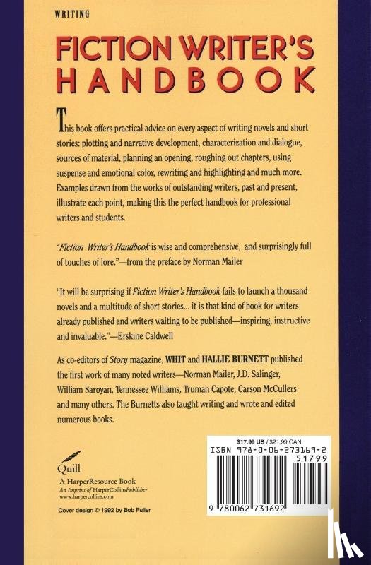 Burnett, Hallie - Fiction Writer's Handbook