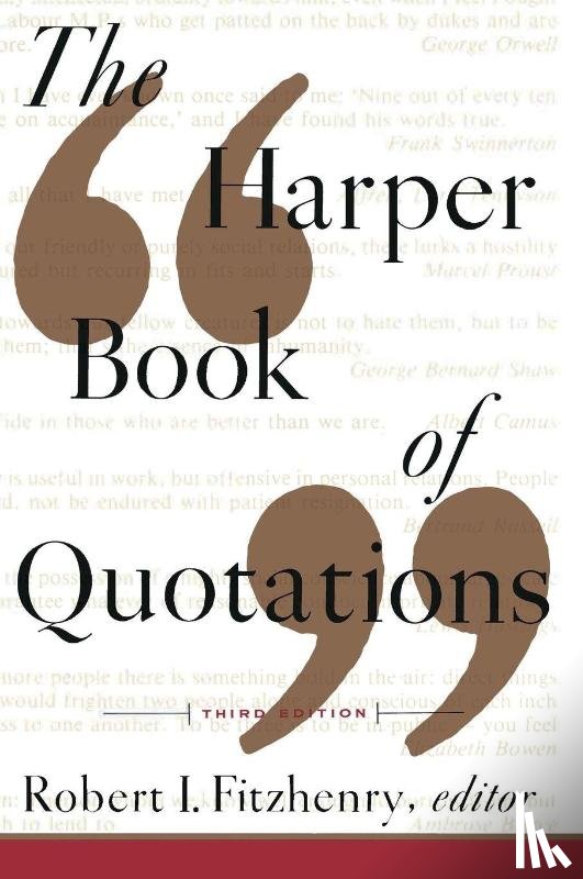  - The Harper Book of Quotations