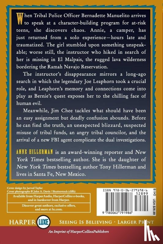 Hillerman, Anne - Cave of Bones [Large Print]
