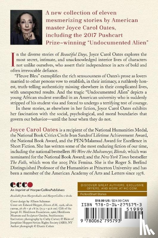 Oates, Joyce Carol - Beautiful Days