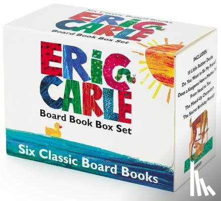 Carle, Eric - Eric Carle Six Classic Board Books Box Set