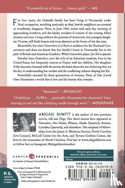 DeWitt, Abigail - News of Our Loved Ones