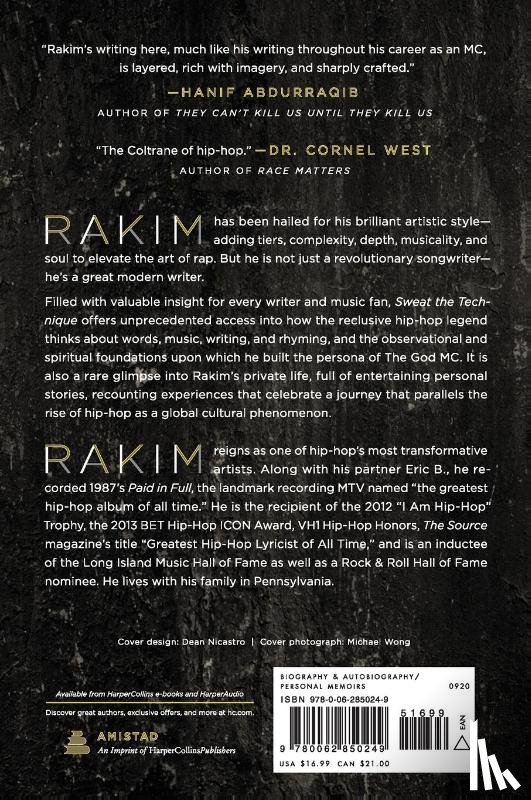 Rakim - Sweat the Technique