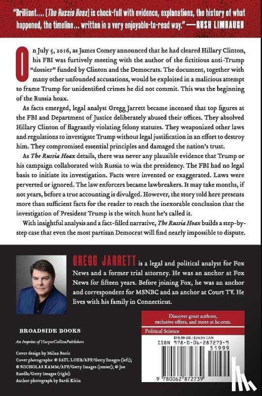 Jarrett, Gregg - The Russia Hoax