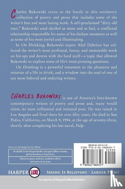 Bukowski, Charles - On Drinking LP