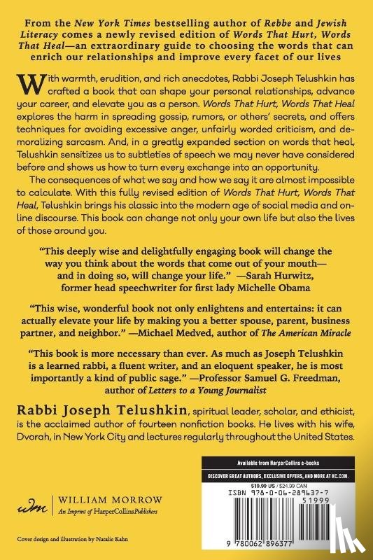 Telushkin, Joseph - Words That Hurt, Words That Heal, Revised Edition: How the Words You Choose Shape Your Destiny