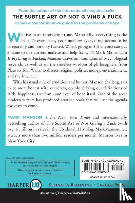 Manson, Mark - Everything Is F*cked