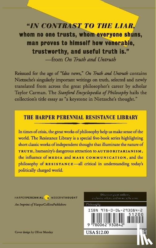 Nietzsche, Friedrich - On Truth and Untruth
