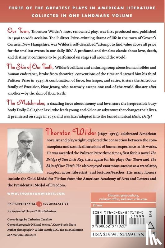 Wilder, Thornton - Three Plays