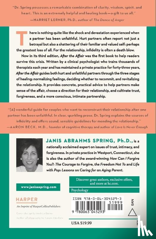 Spring, Janis A. - After the Affair, Third Edition